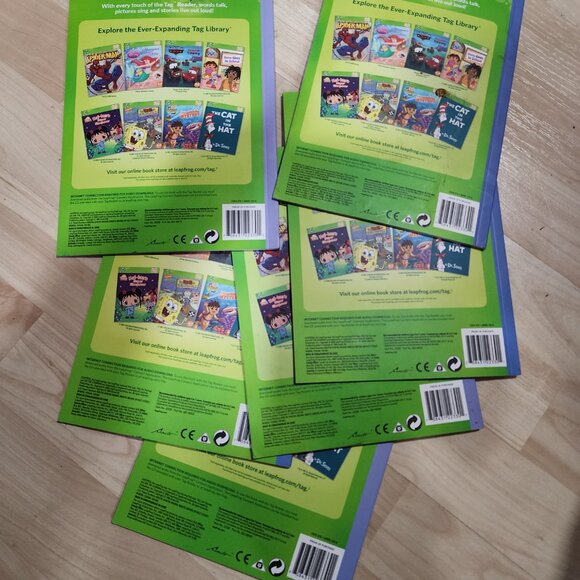 Leap Frog Tag (Read & Learn Book Set 1 ) Short Vowels, Six Book Set - Picture 4 of 6